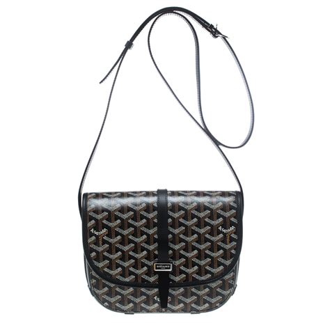 goyard black crossbody bag|goyard bag price 2022 euro.